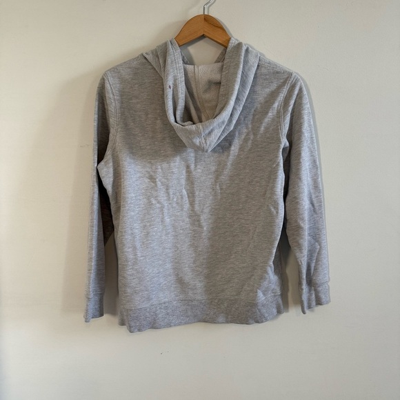GAP Women’s Heather Gray Pullover Hoodie, Size L - Picture 3 of 8